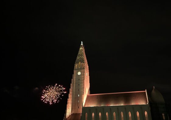 Hallgrimskirche am Dreikönigstag