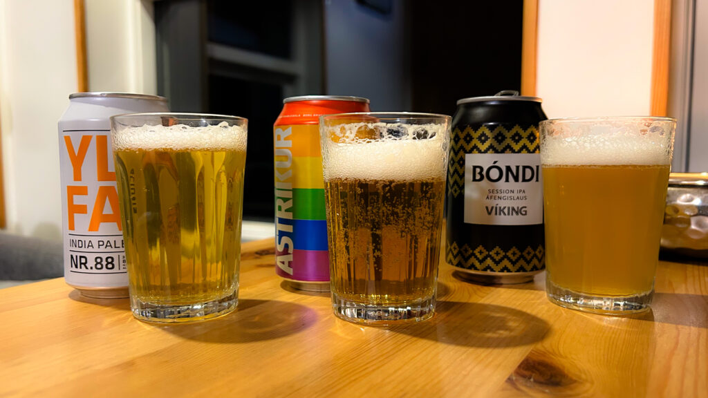 Isländisches India Pale Ale - ein bitteres alkoholfreies Bier