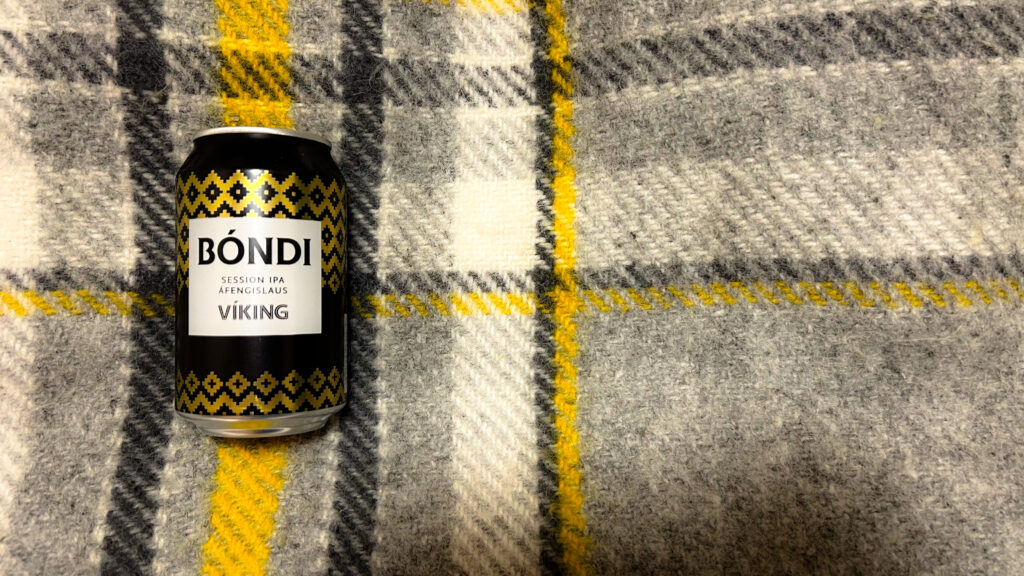 Auch Viking aus Akureyri hat mit Bóndi ein alkoholfreies IPA im Sortiment