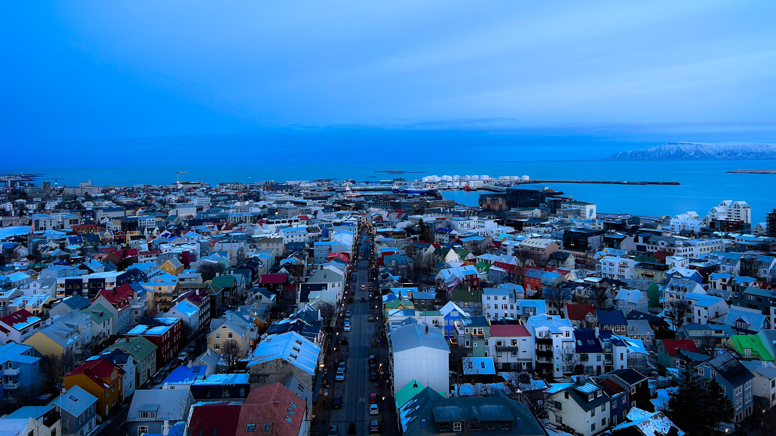 Skólavörðustígur in Reykjavik