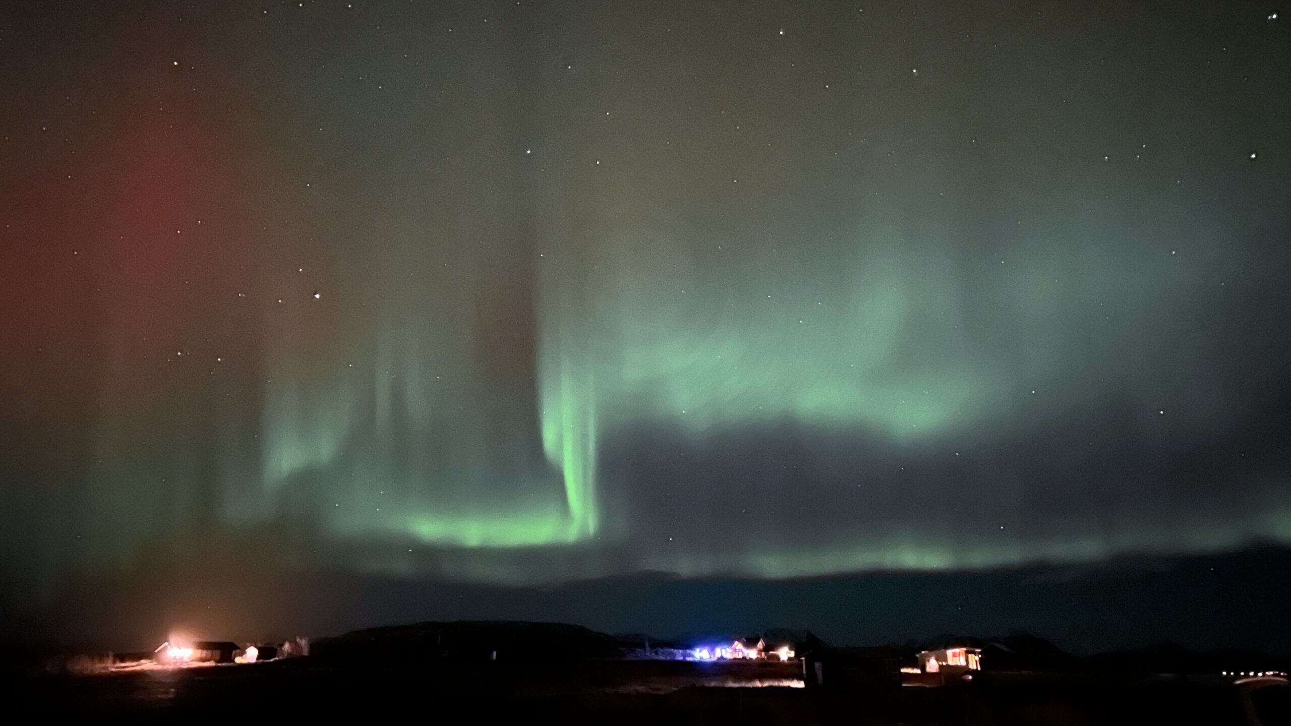 Nordlichter am Golden Circle