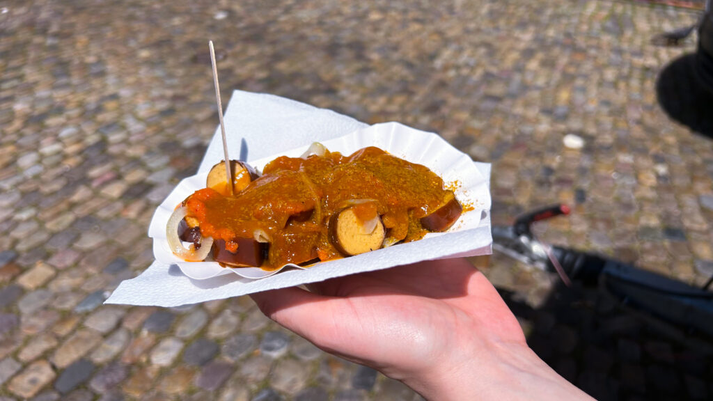 Currywurst im Sommer