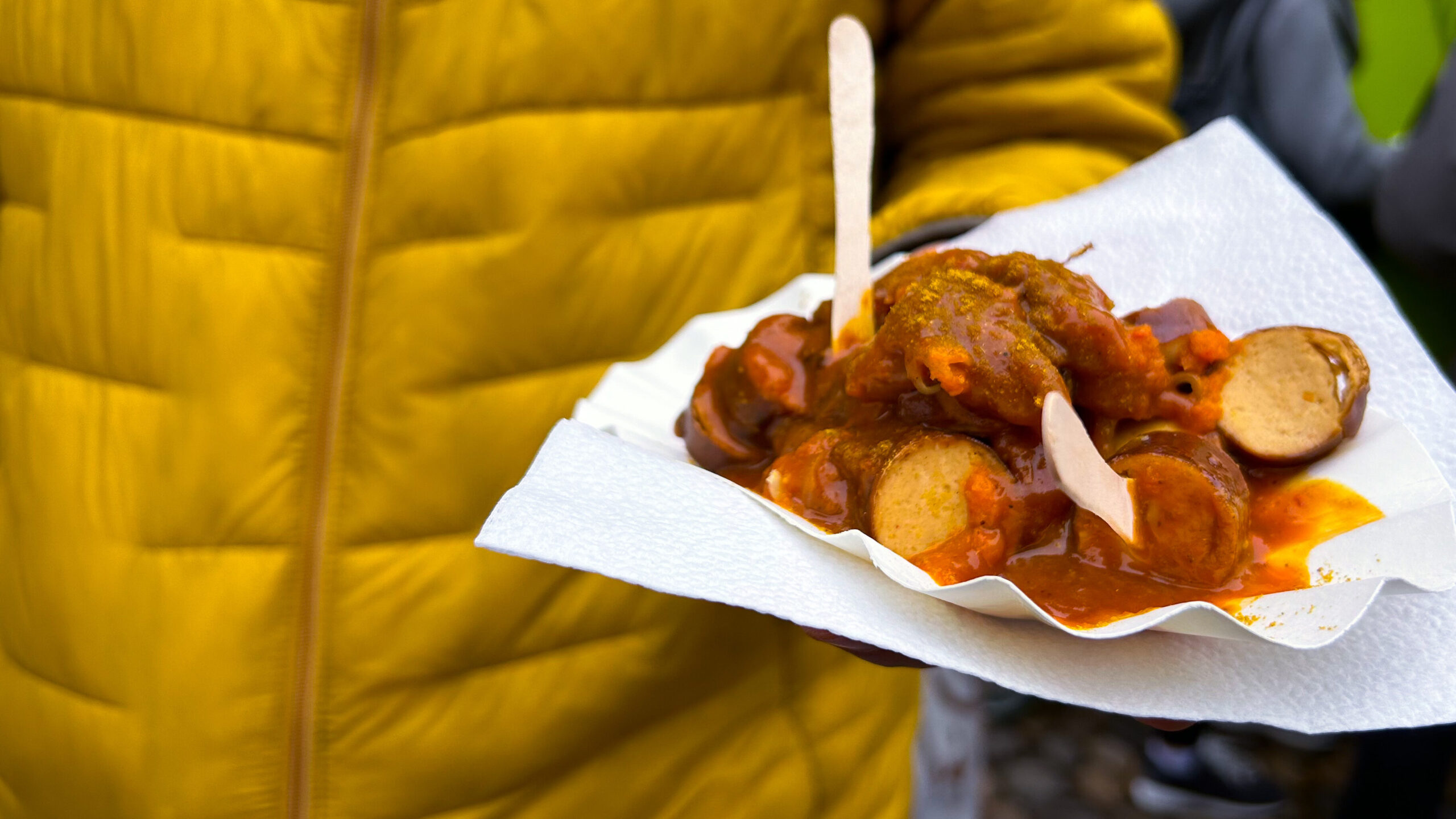 Vegane Currywurst